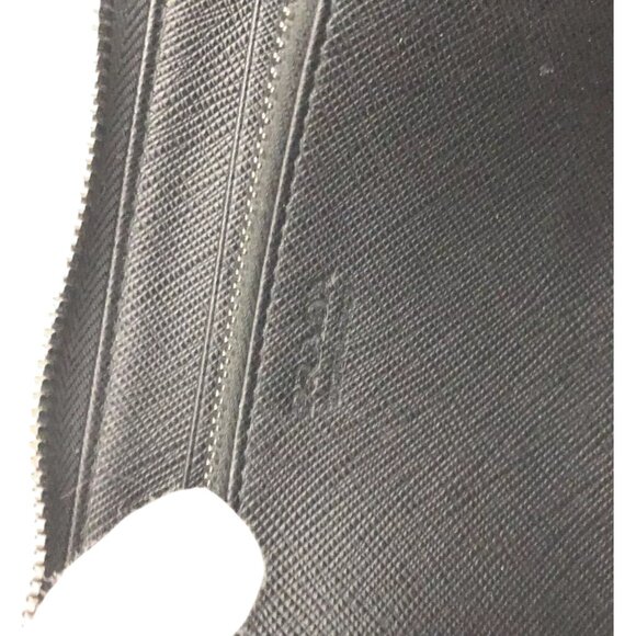 936210BG (X2) Prada Wallet Long Black Saffiano Leather - Picture 8 of 9